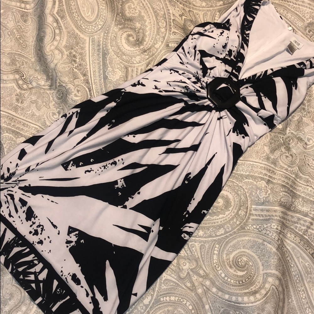 Cache Print Shift Dress - image 1